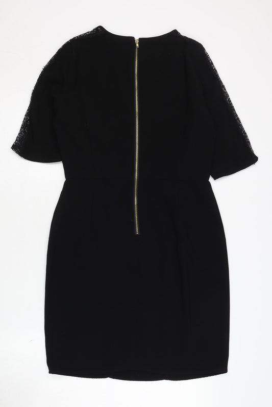Dorothy Perkins Women's Black Dress, Size 10