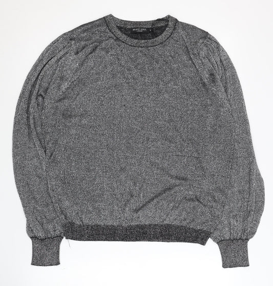 Womens UK Size 20 Brave Soul Grey Pullover Jumper