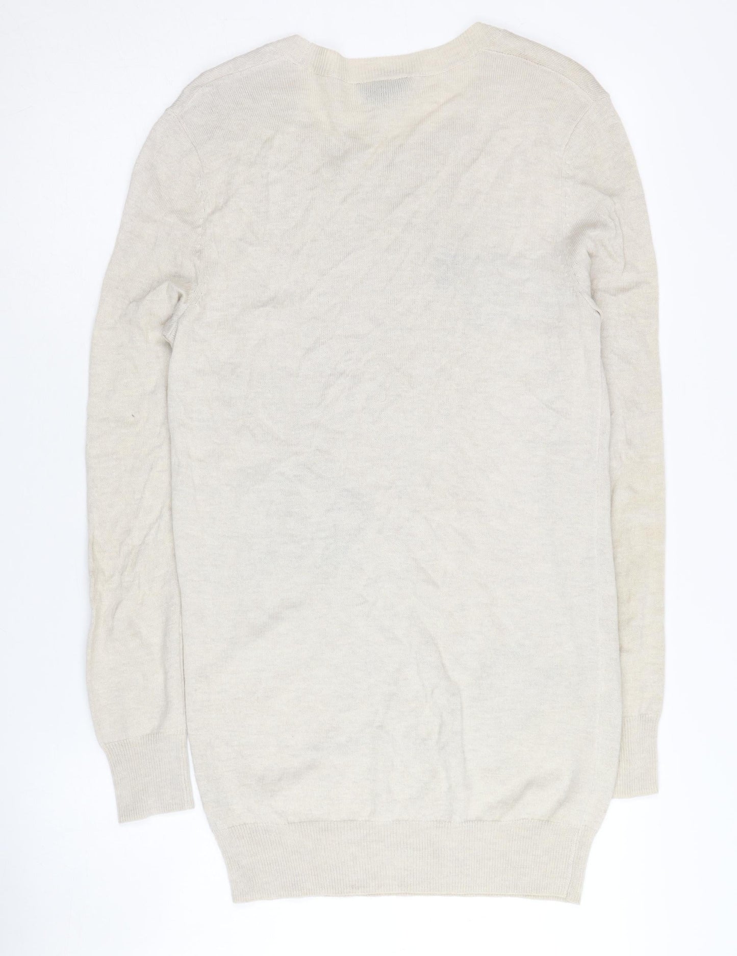 Womens UK Size UK 8 Topshop Beige Pullover Jumper