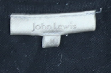 Womens UK Size M John Lewis Black Pullover Jumper
