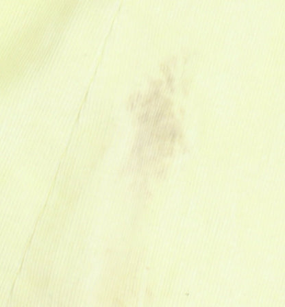 H&M Women's Green Blazer, Size 16, Casual Corduroy