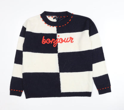 Womens UK Size XS NEXT Multicoloured Pullover Jumper