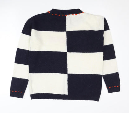 Womens UK Size XS NEXT Multicoloured Pullover Jumper