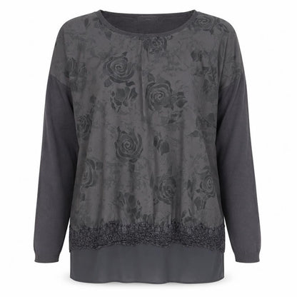 Womens UK Size 12 Marks and Spencer Grey Pullover Jumper