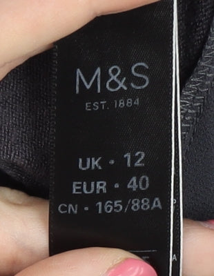 Womens UK Size 12 Marks and Spencer Grey Pullover Jumper