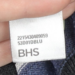 Atlantic Bay Men's XL Striped Henley Jumper