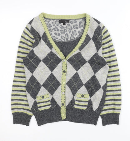 Womens UK Size 8 NEXT Multicoloured Cardigan Jumper