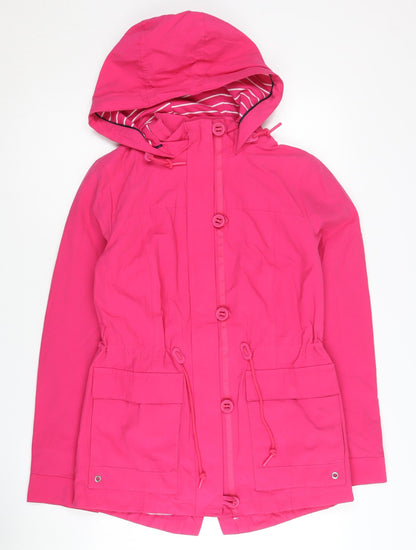 Womens UK Size 6 Marks and Spencer Pink Rain Coat
