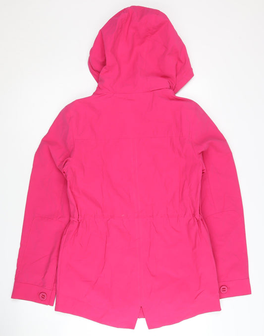 Womens UK Size 6 Marks and Spencer Pink Rain Coat