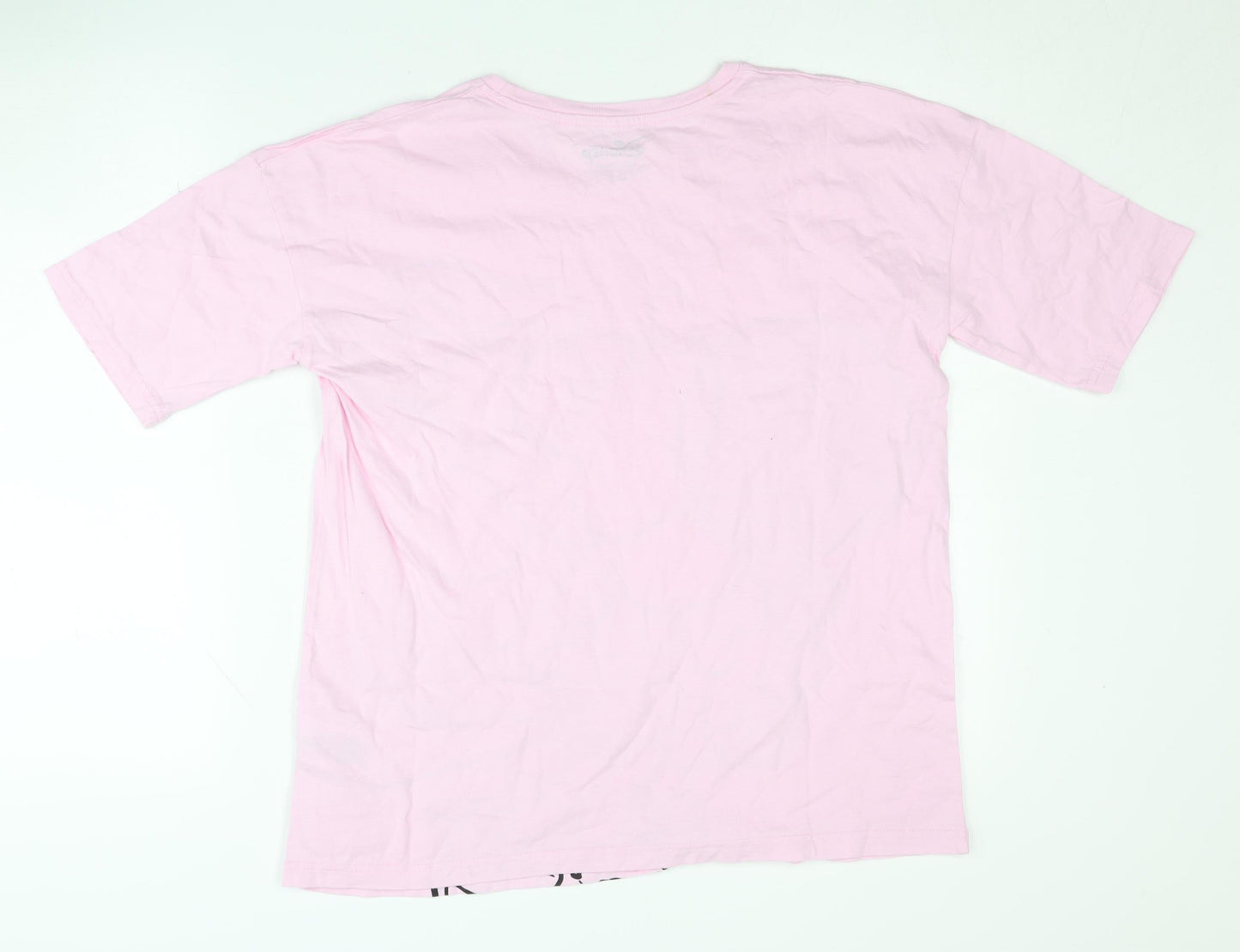 Womens UK Size M Disney Pink  T-Shirt