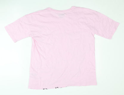 Womens UK Size M Disney Pink  T-Shirt