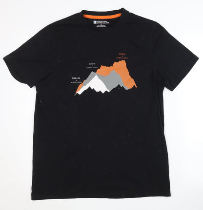 Mountain Warehouse Black Outdoor Graphic Men's M T-Shirt