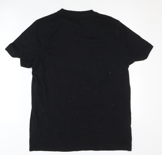 Mountain Warehouse Black Outdoor Graphic Men's M T-Shirt