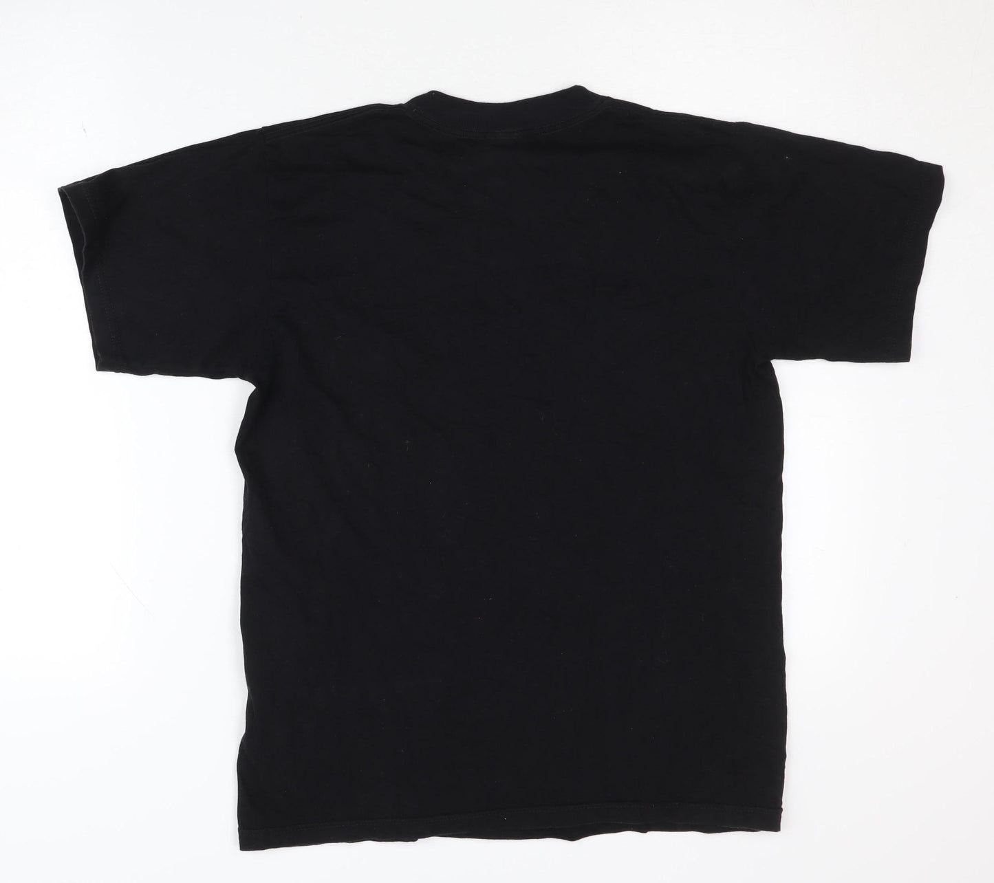 York Men's Black Music Graphic T-Shirt - Size S