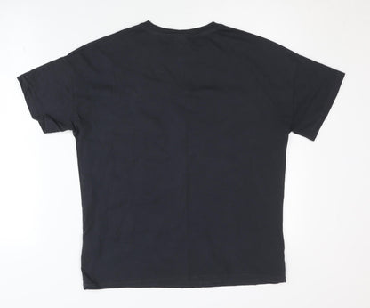 F&F Women's Black Rolling Stones T-Shirt Size 12