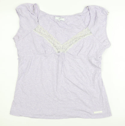 Womens UK Size 18 Jasper Conran Purple  Blouse