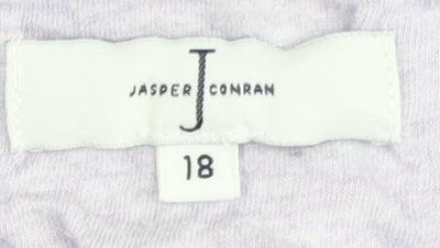 Womens UK Size 18 Jasper Conran Purple  Blouse