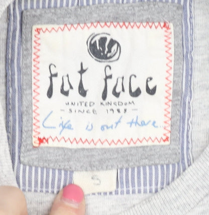 Mens UK Size S Fat Face Grey  T-Shirt