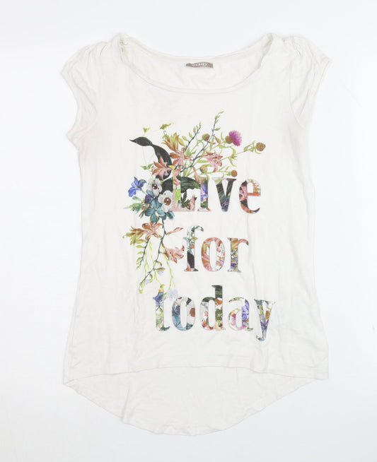 Womens UK Size XS ORSAY White  T-Shirt