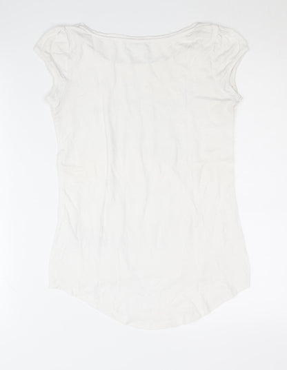 Womens UK Size XS ORSAY White  T-Shirt
