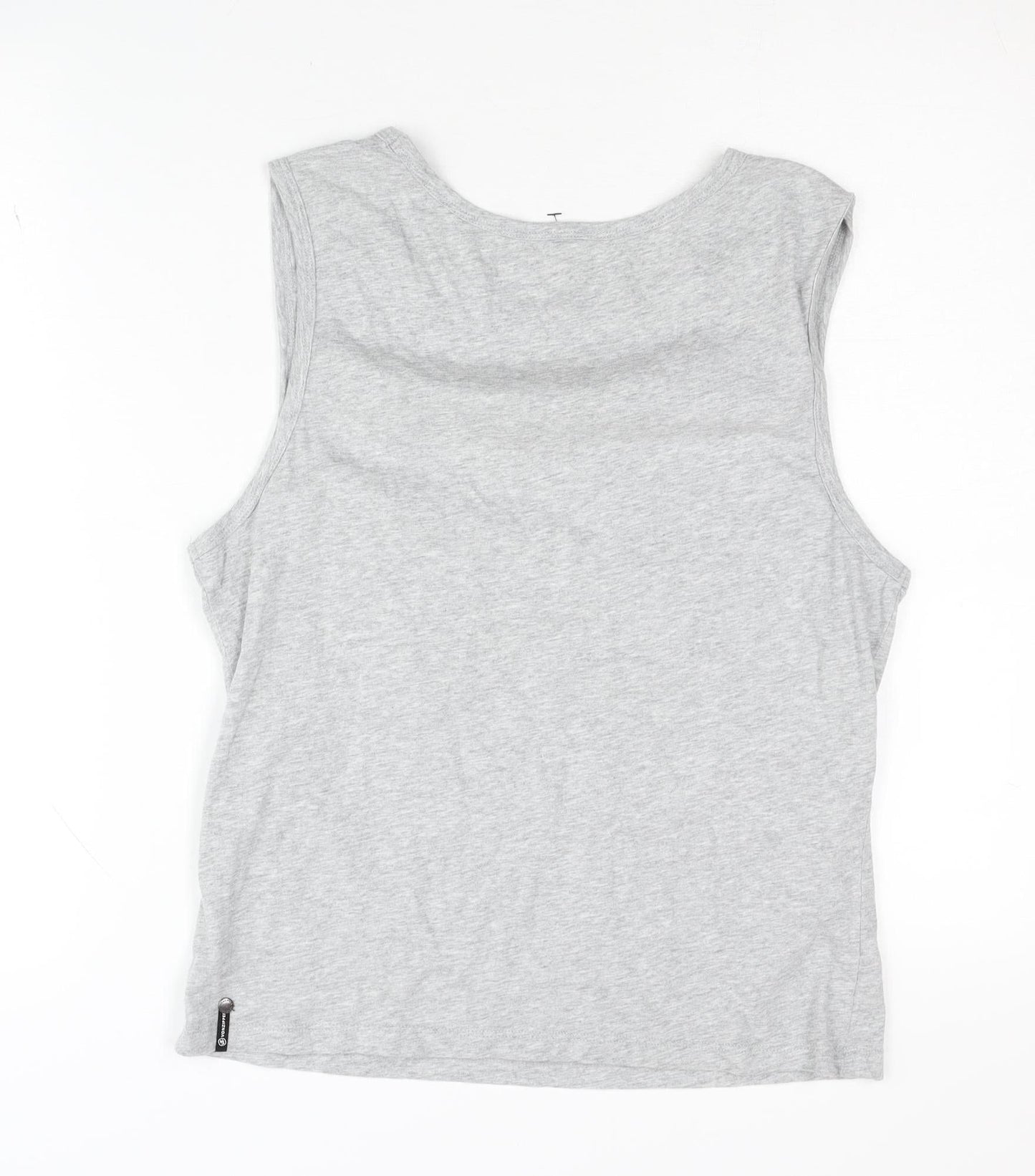 VonZipper Grey Sleeveless Tank Top Size 10