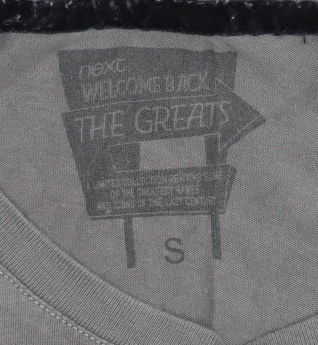 Next Men's Grey Batman Movie T-Shirt, Size S, Graphic Print