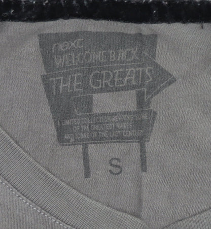 Next Men's Grey Batman Movie T-Shirt, Size S, Graphic Print