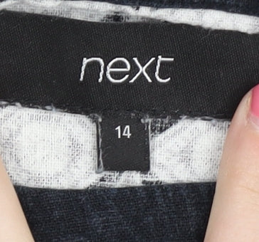 Next Women's Multicoloured Geometric Dress - Size 14