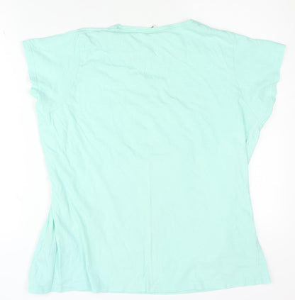 Avon Mermaid Nightwear T-Shirt, Blue, Size 14