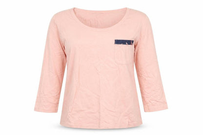 Womens UK Size 12 Dorothy Perkins Pink Basic T-Shirt