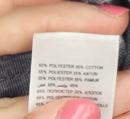 Red Herring Men's Grey T-Shirt L Crew Neck Short Sleeve