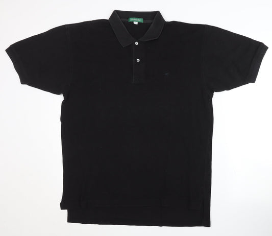 Giordano Men's Black XL Polo Shirt - Stylish Casual Wear