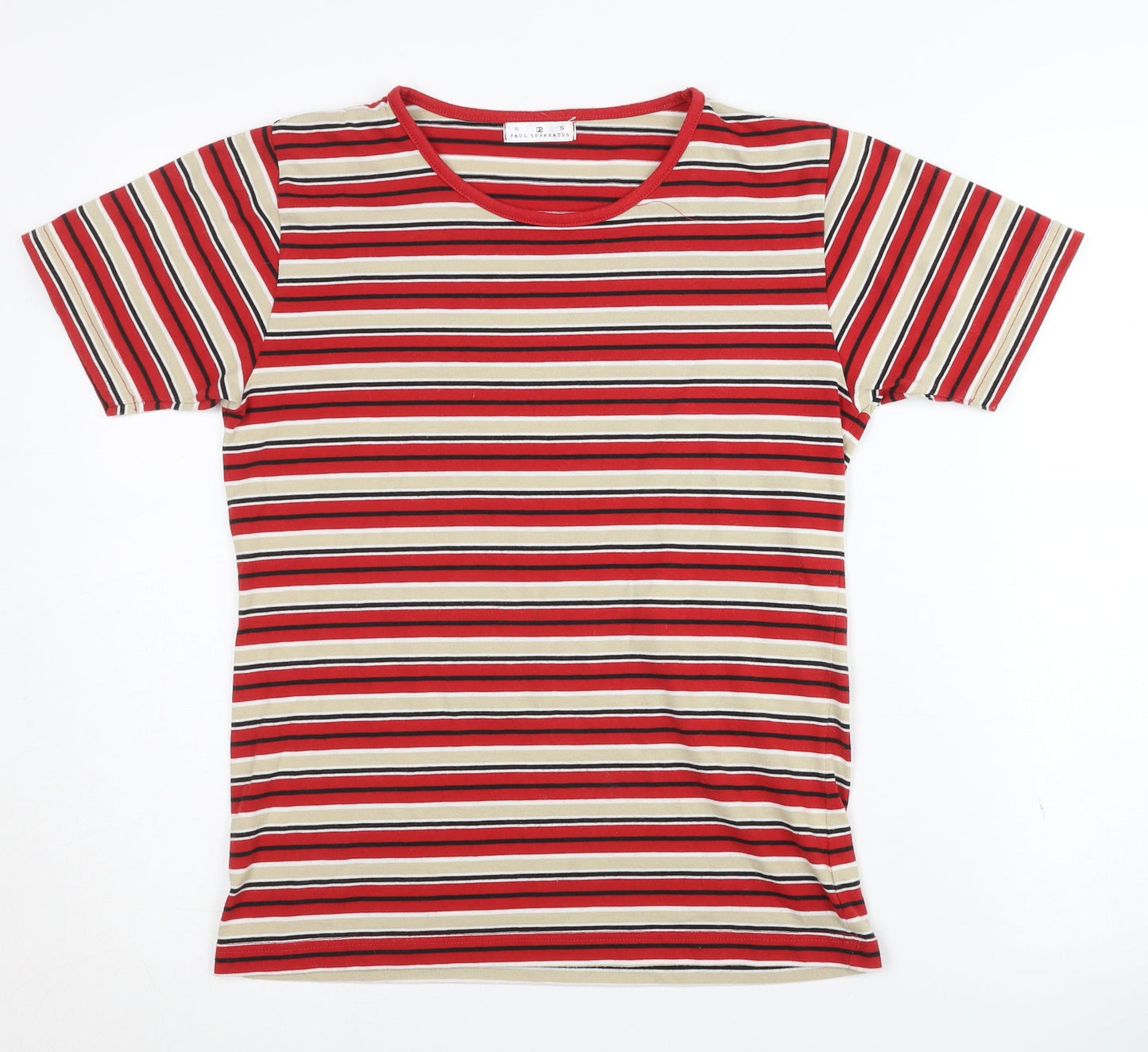 Womens UK Size S Paul Separates Red  T-Shirt