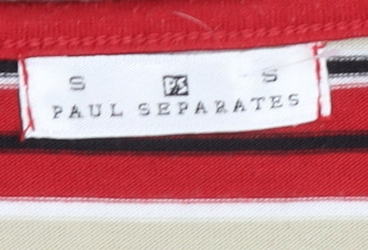 Womens UK Size S Paul Separates Red  T-Shirt