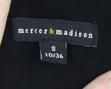 Mercer & Madison Black Hi-Low Slip Dress Size 10