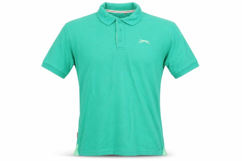 Mens UK Size M Slazenger Cotton Polo Shirt