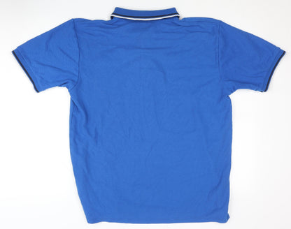 Slazenger Men's Blue Polo Shirt XL