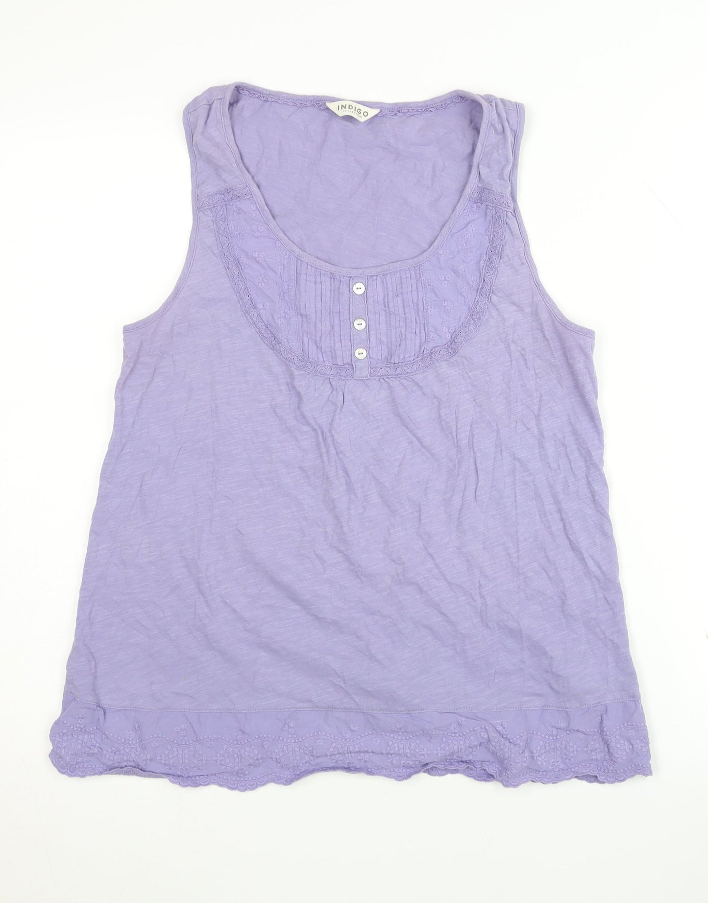 Womens UK Size 12 Marks and Spencer Purple  Tank