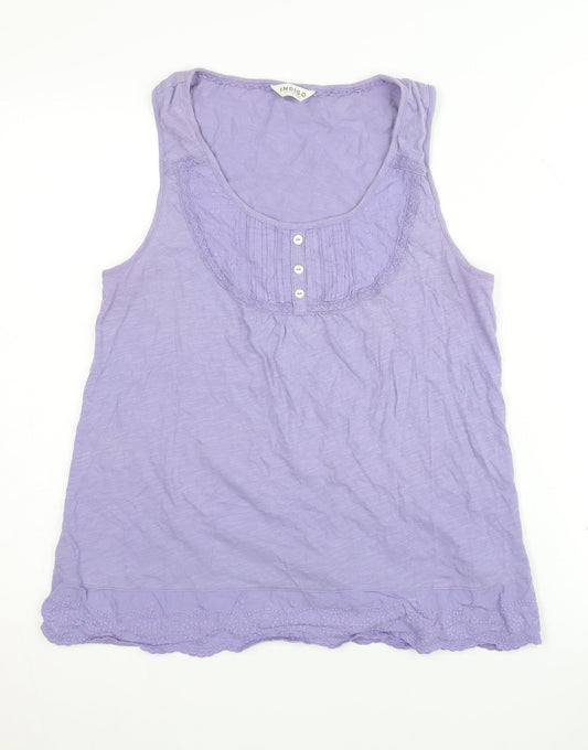 Womens UK Size 12 Marks and Spencer Purple  Tank