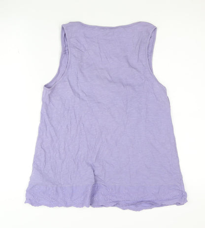 Womens UK Size 12 Marks and Spencer Purple  Tank