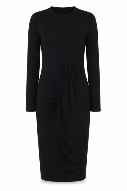 Zara Women's Black Bodycon Dress - Size S