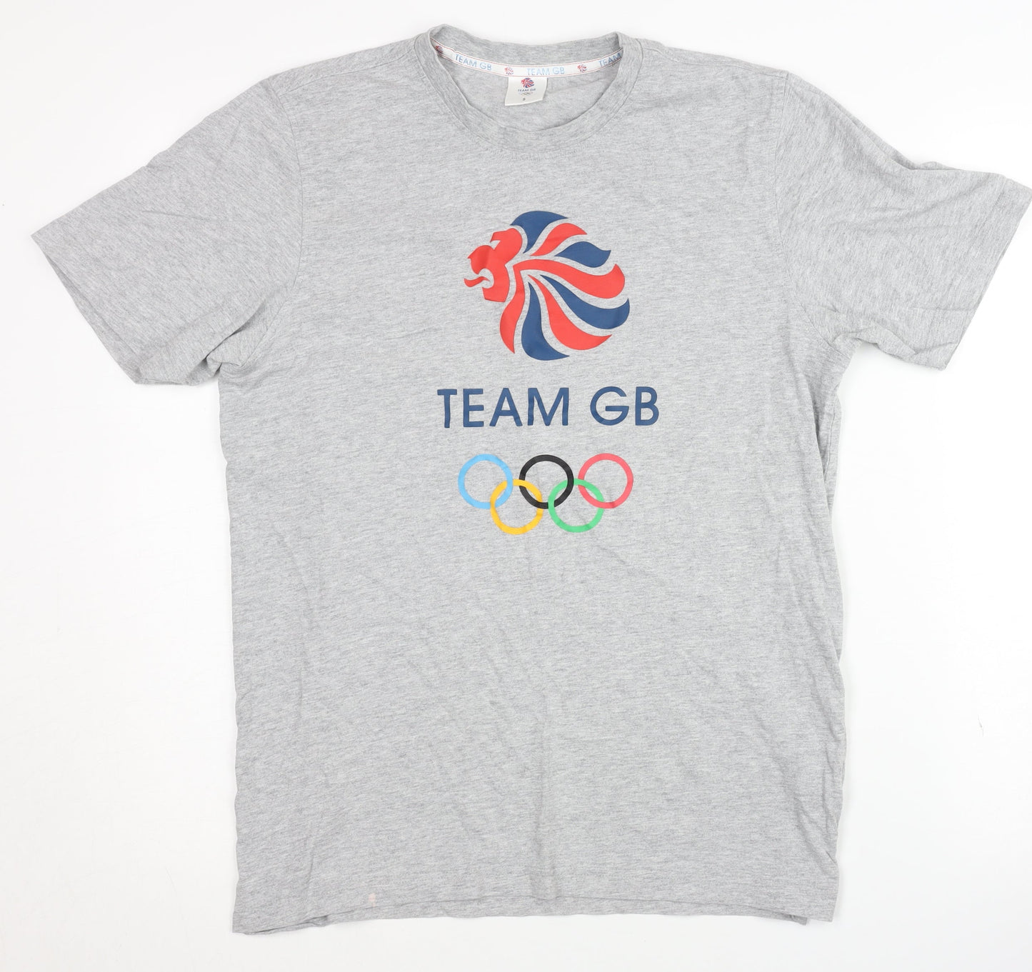 Team GB Men's Grey Olympic T-Shirt S