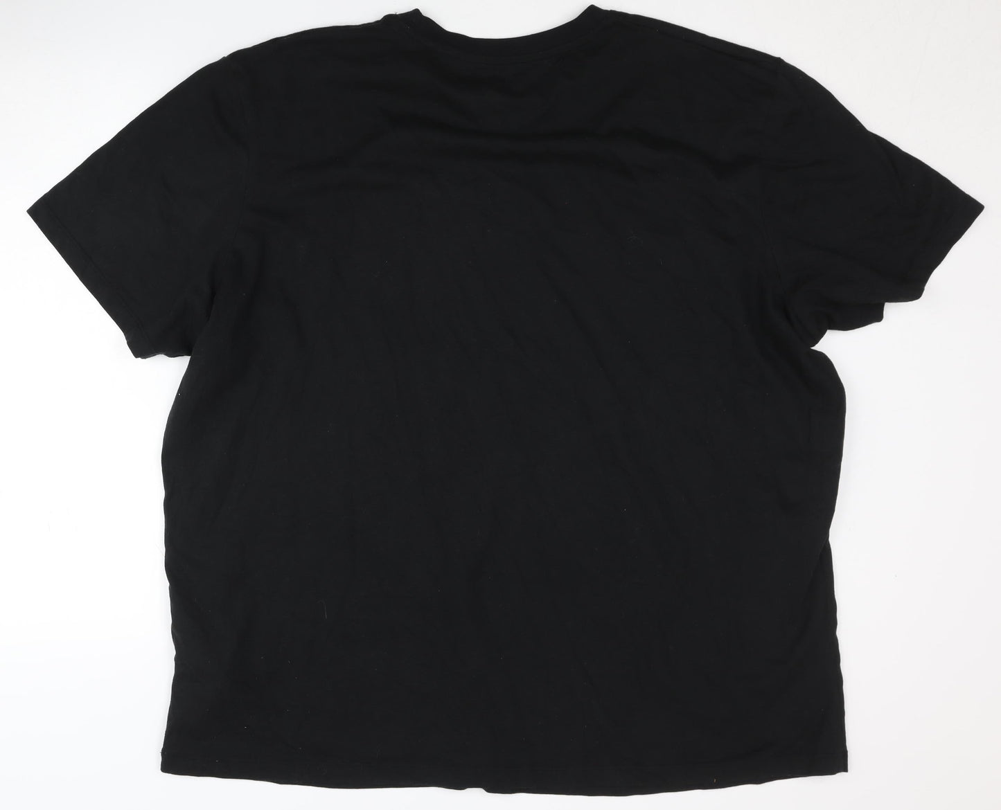 Mens UK Size 2XL JACK & JONES Black  T-Shirt