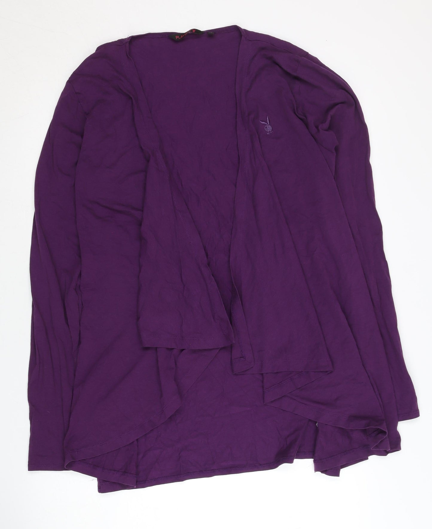 Playboy Women's Purple Cardigan Size 14 Long Sleeve