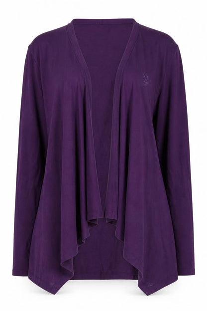 Playboy Women's Purple Cardigan Size 14 Long Sleeve