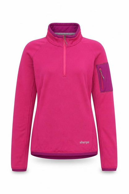 Sherpa Women's Pink S Sweatshirt Outdoor Light