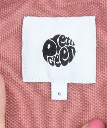 Pretty Green Men's Pink Polo Shirt - Size S