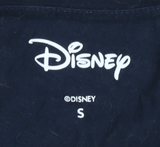 Disney Unisex Adults Black S T-Shirt Christmas