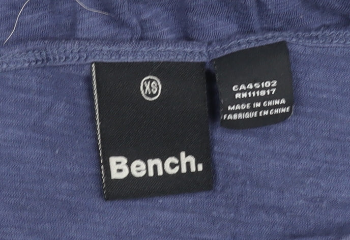 Womens UK Size XS Bench Blue  T-Shirt