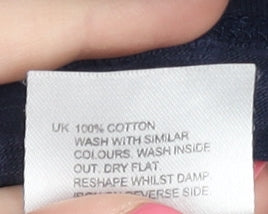 Womens UK Size 12 White Stuff Blue Basic T-Shirt